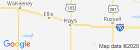 Hays map